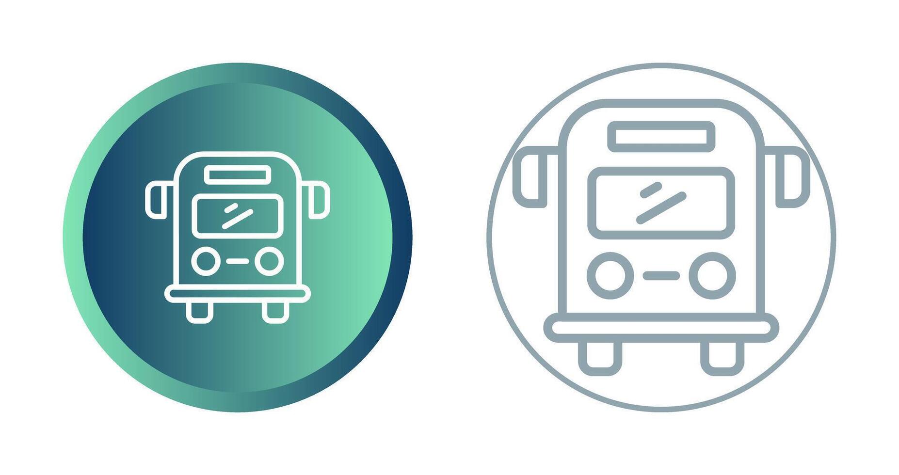 bus vector pictogram