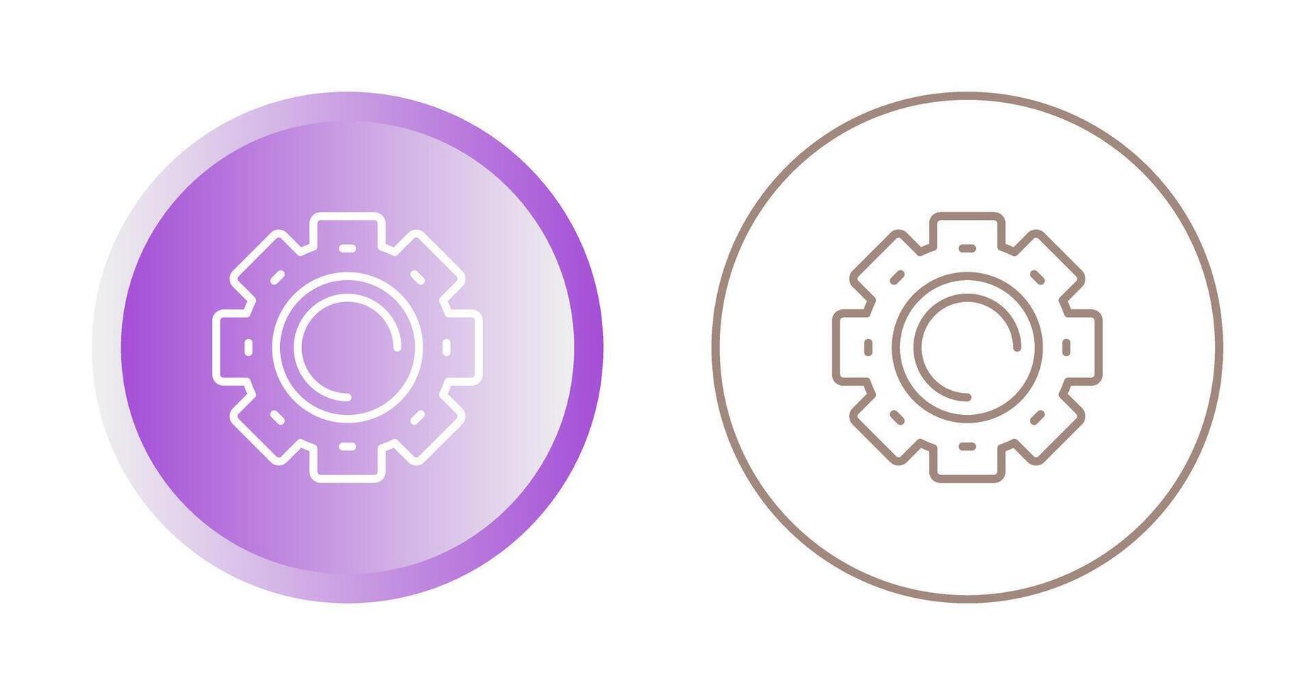 tandwiel vector pictogram