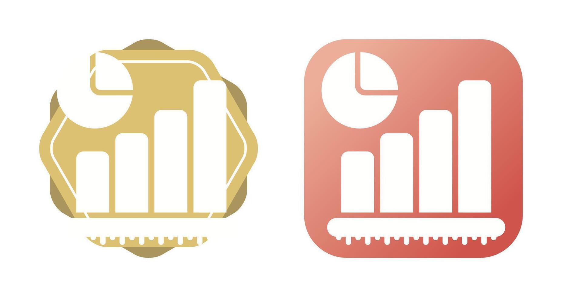 bar diagram vector icoon