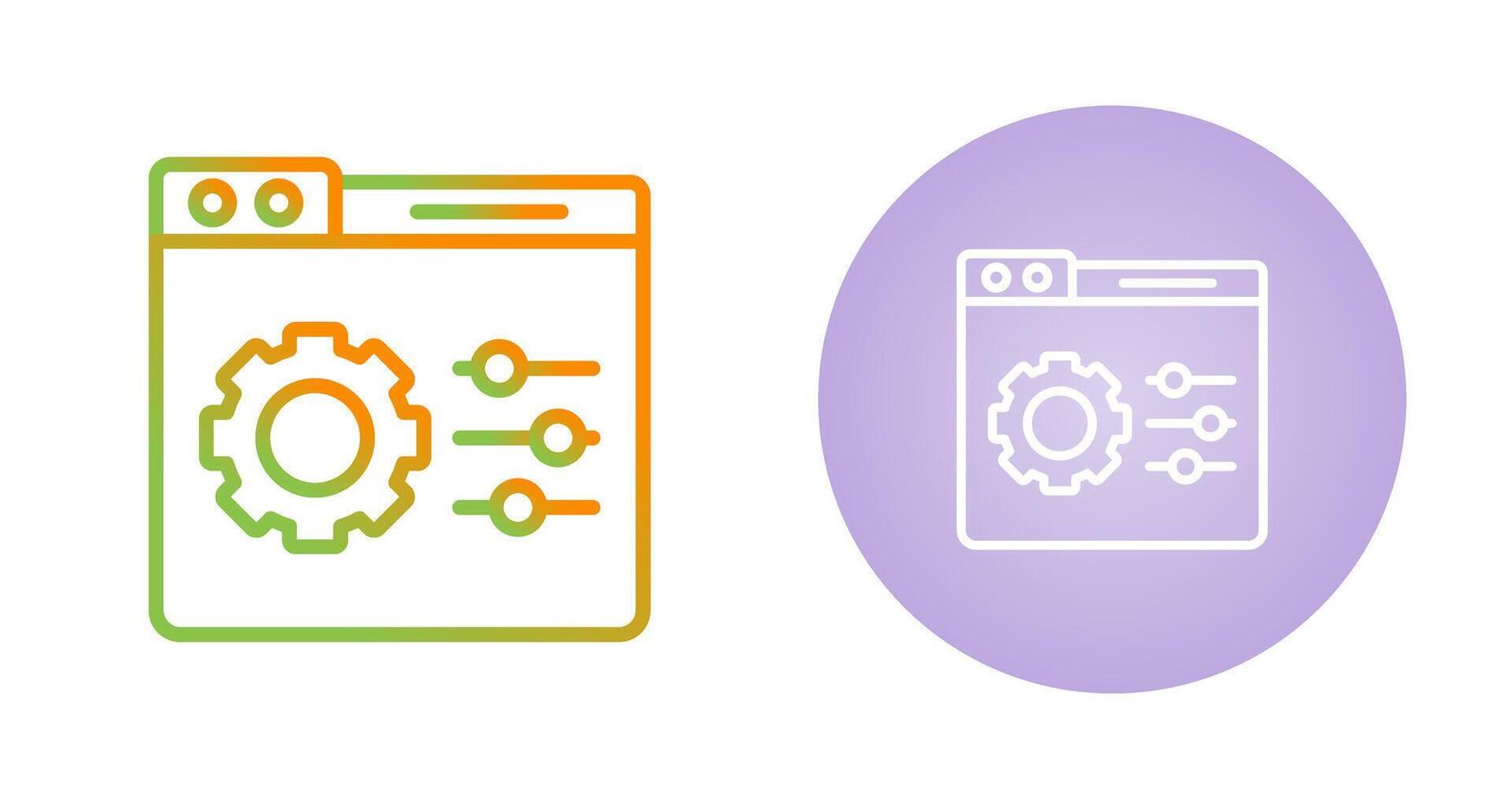 bedieningspaneel vector pictogram