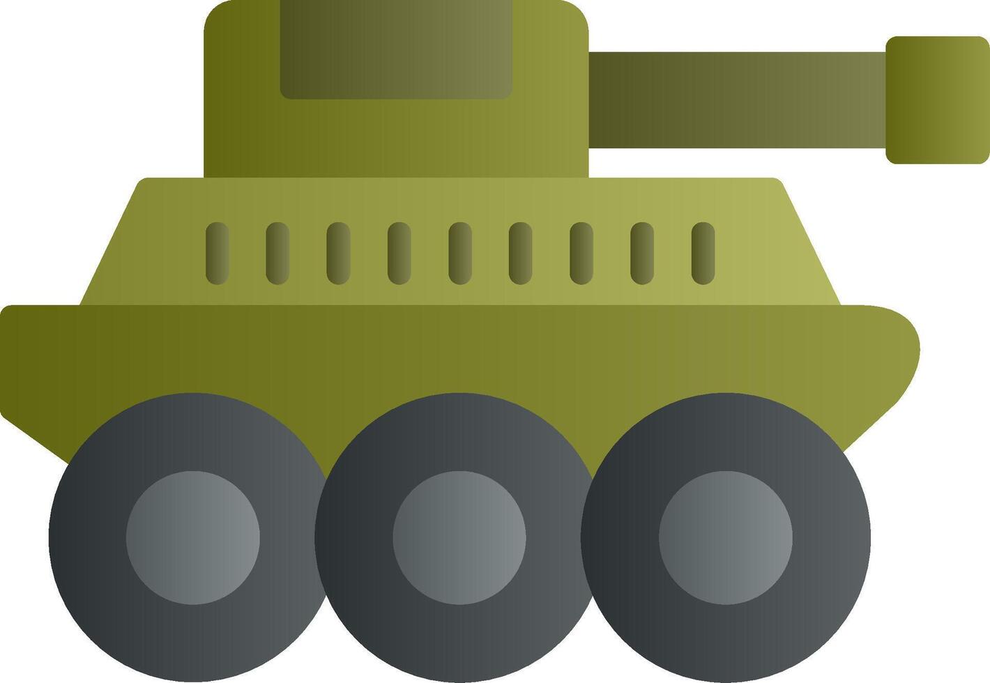 militaire tank vector icon