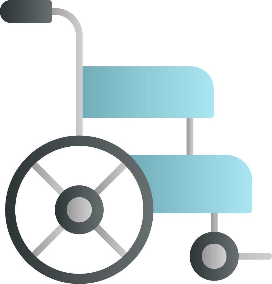 rolstoel vector pictogram