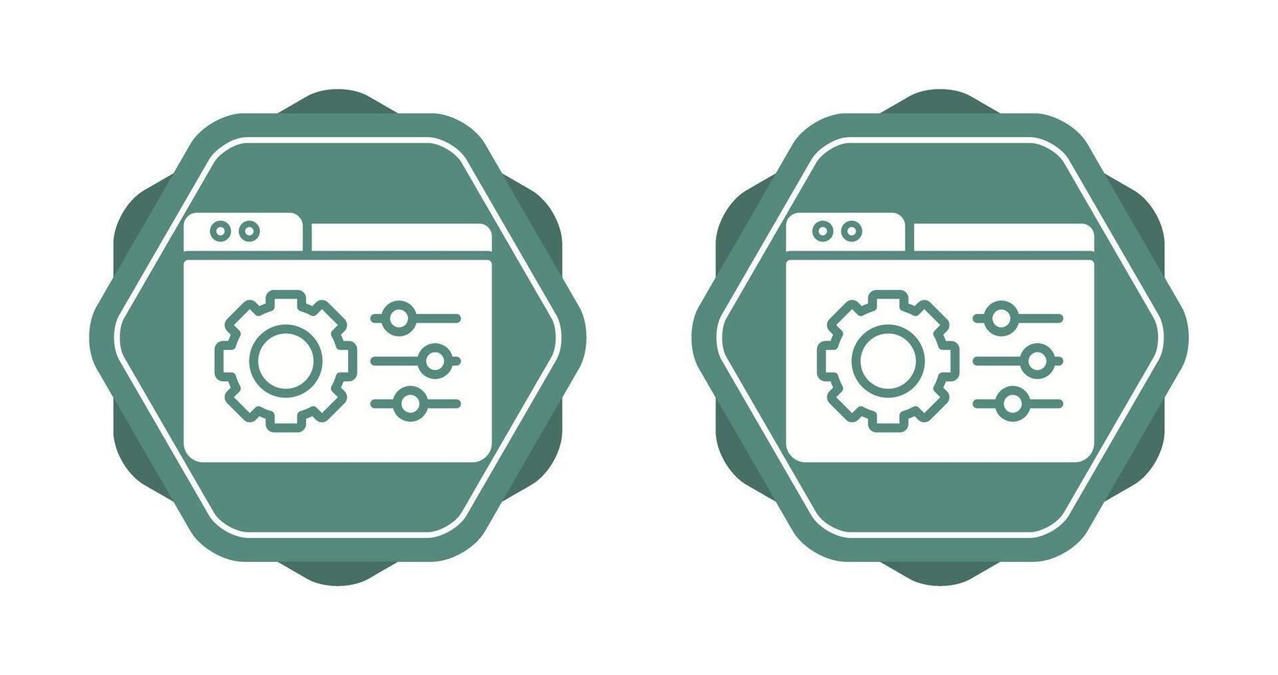 bedieningspaneel vector pictogram