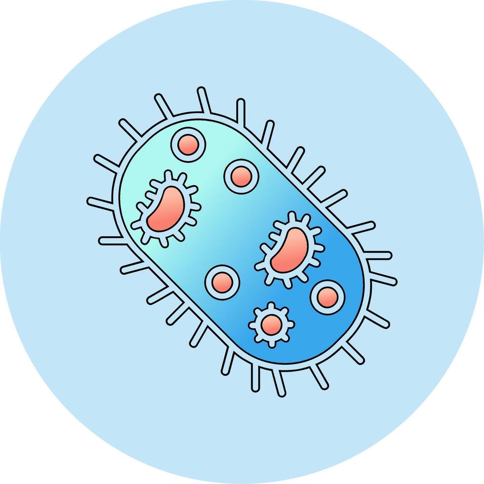 microorganisme vector icoon