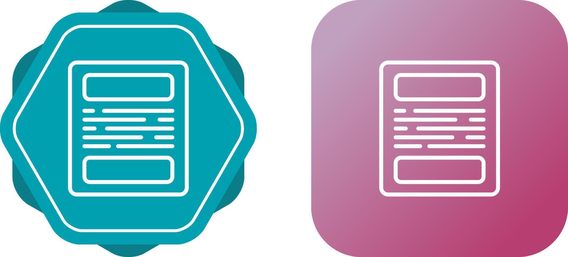 document vector pictogram