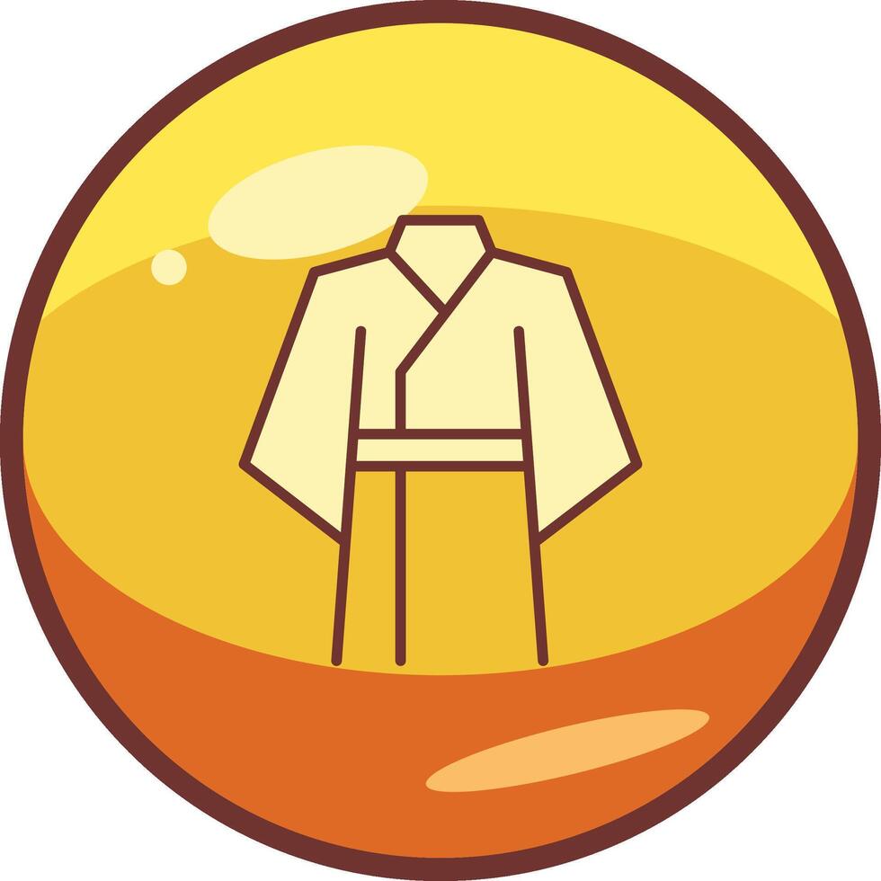 kimono vector icoon