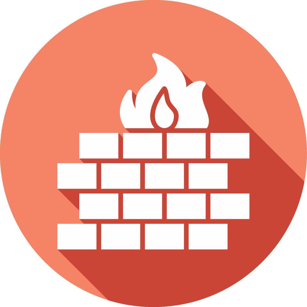 firewall vector pictogram