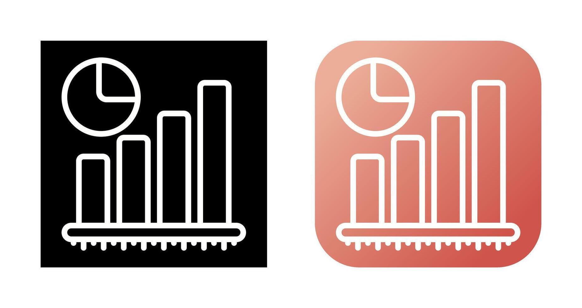 bar diagram vector icoon