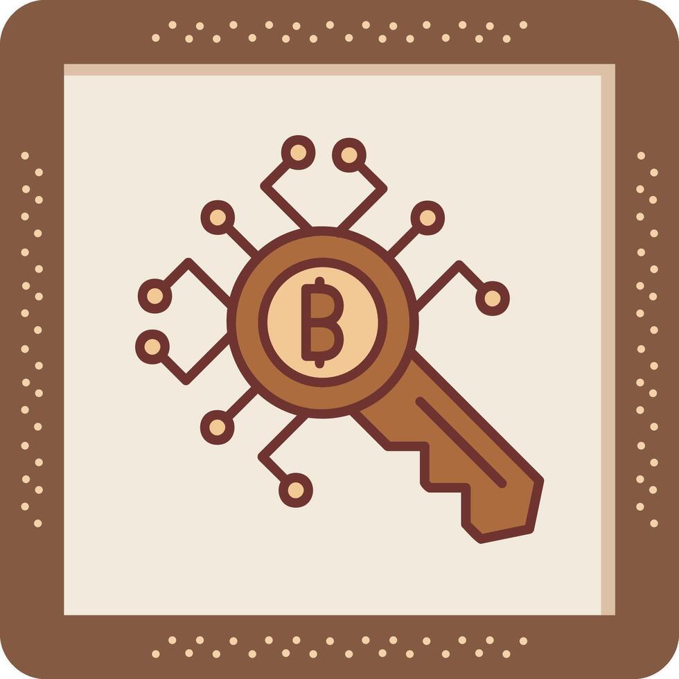 encryptie sleutel vector icoon