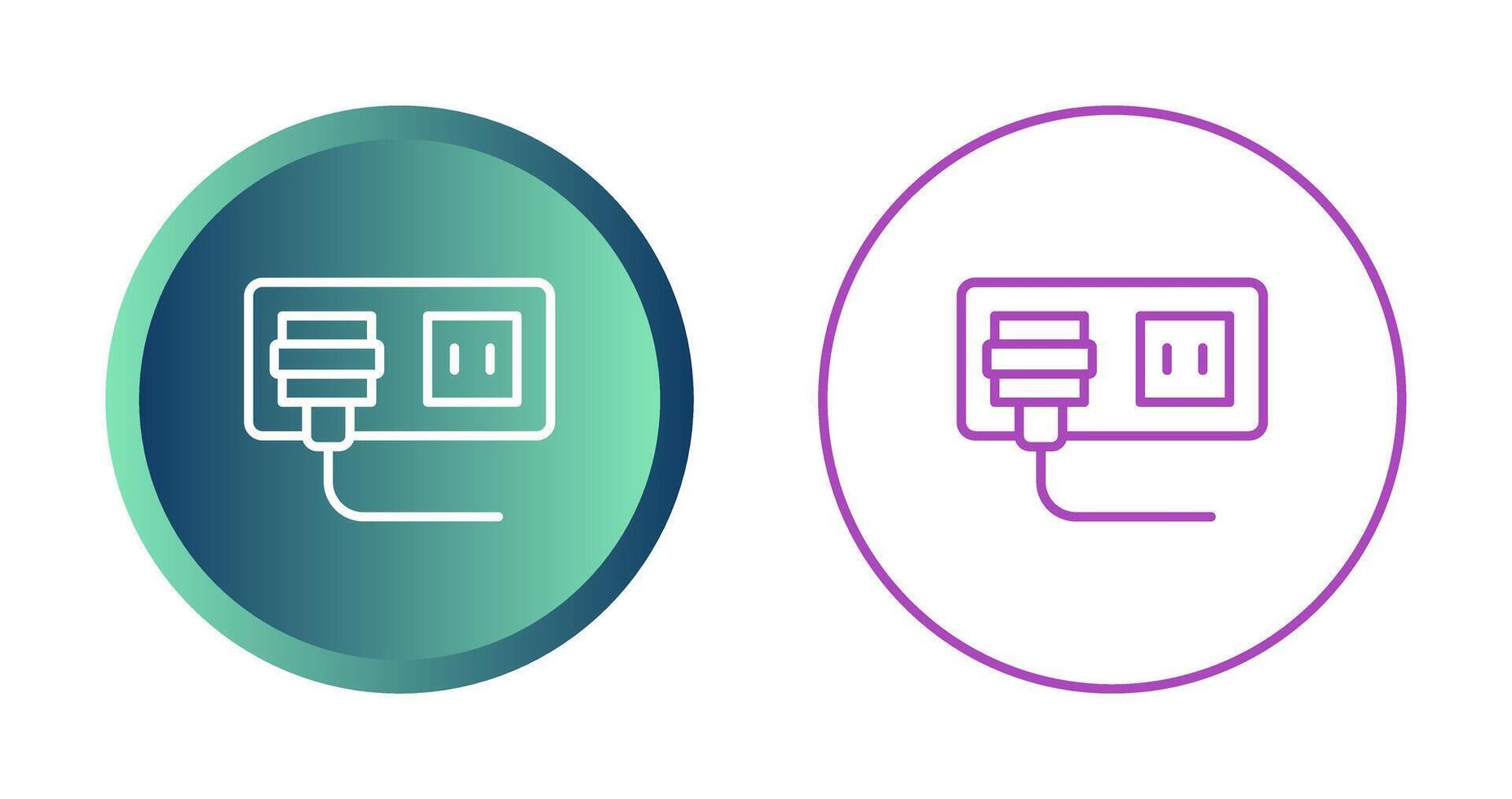 stopcontact vector pictogram