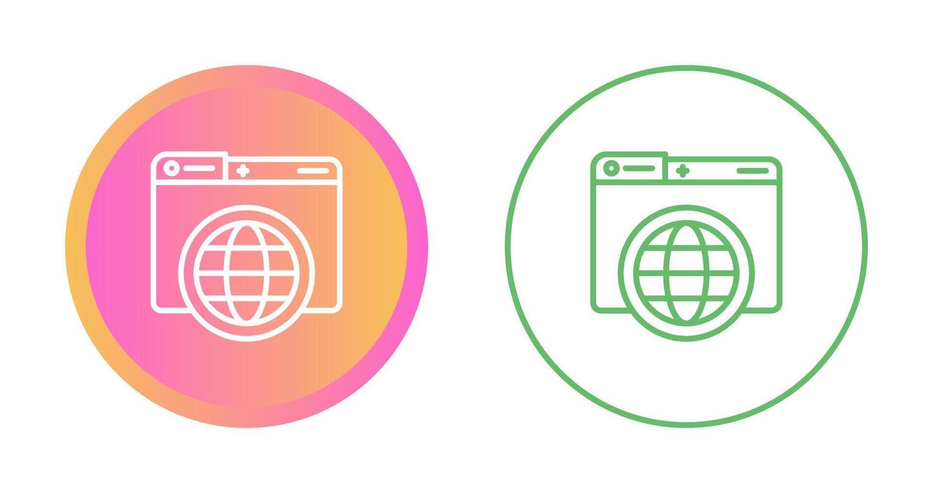 wereldbol vector pictogram