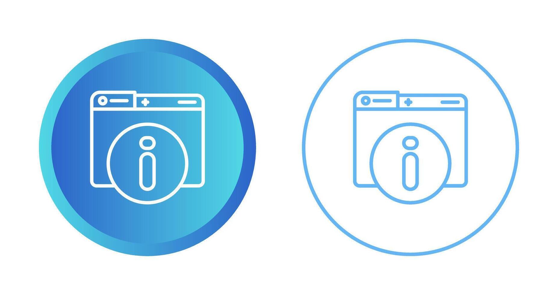 informatie symbool vector icoon