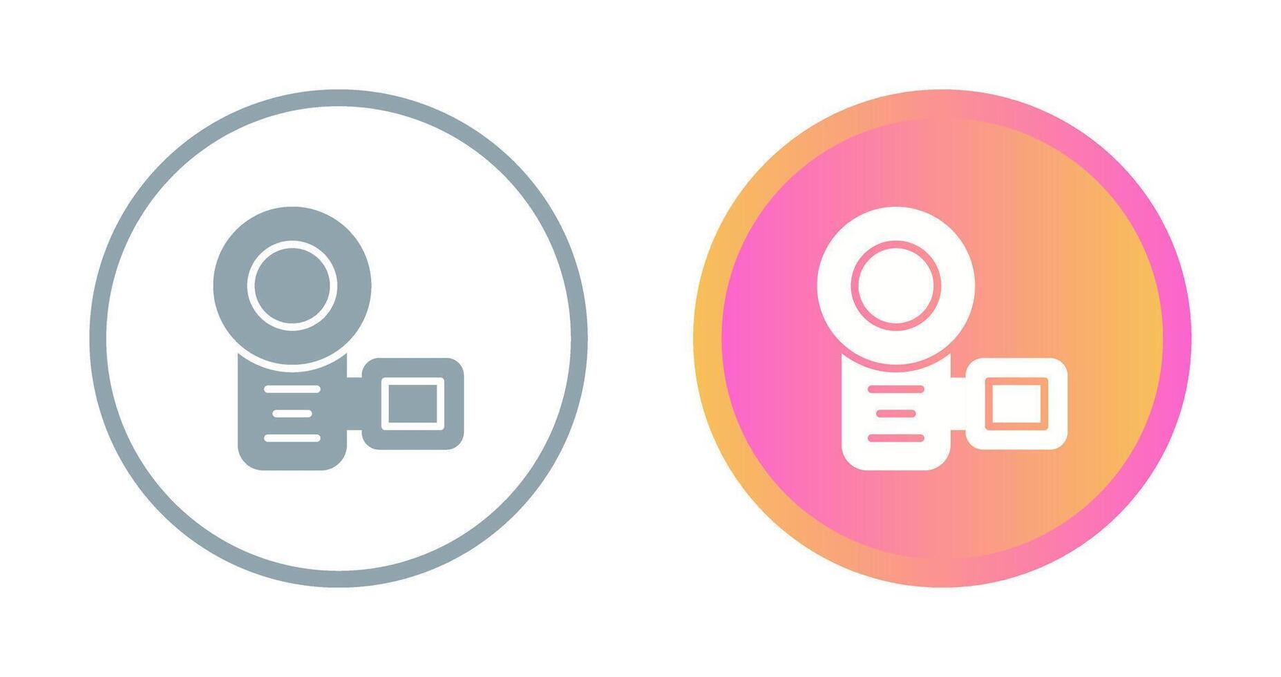 videocamera vector pictogram