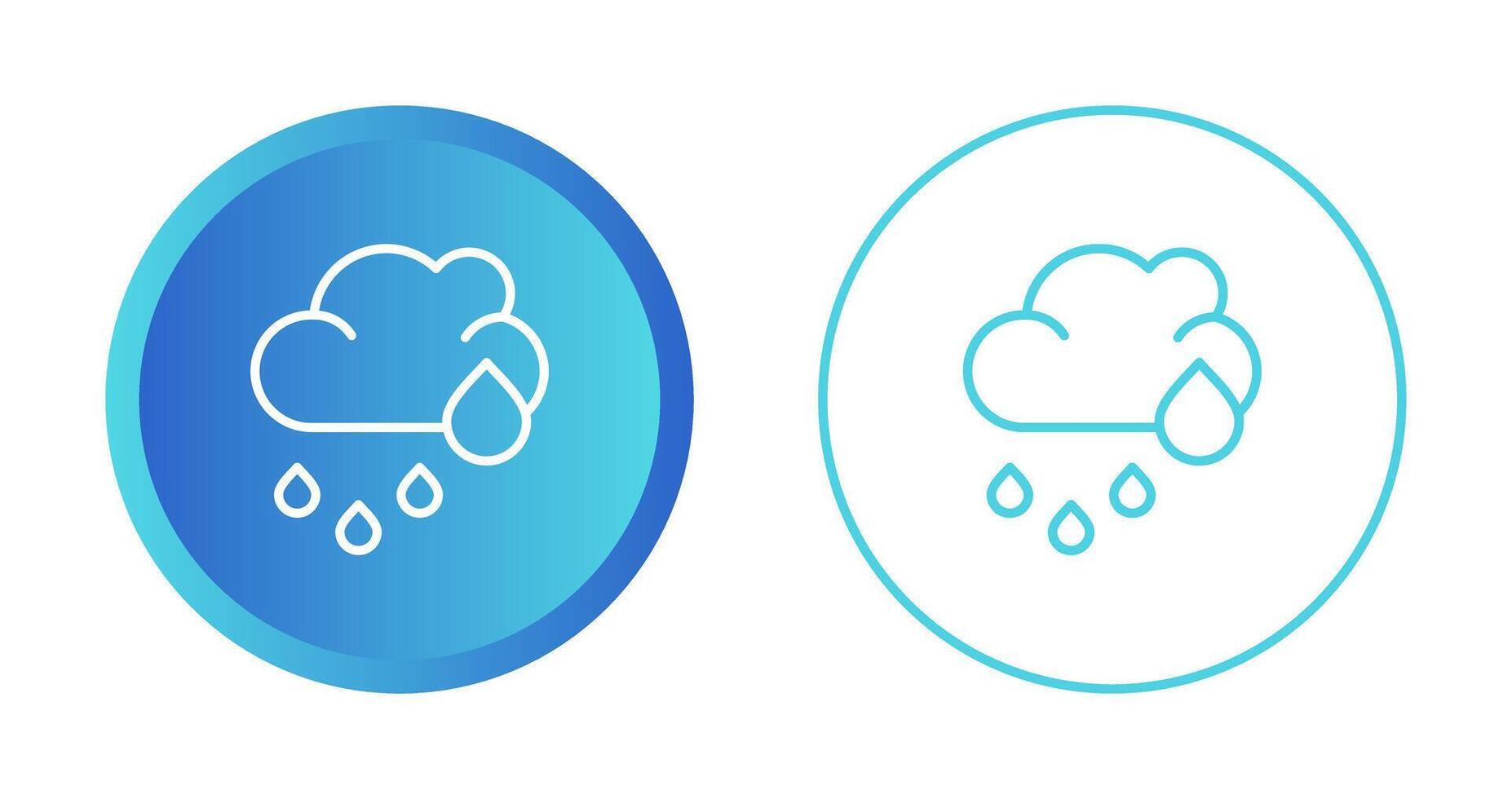 wolk vector pictogram