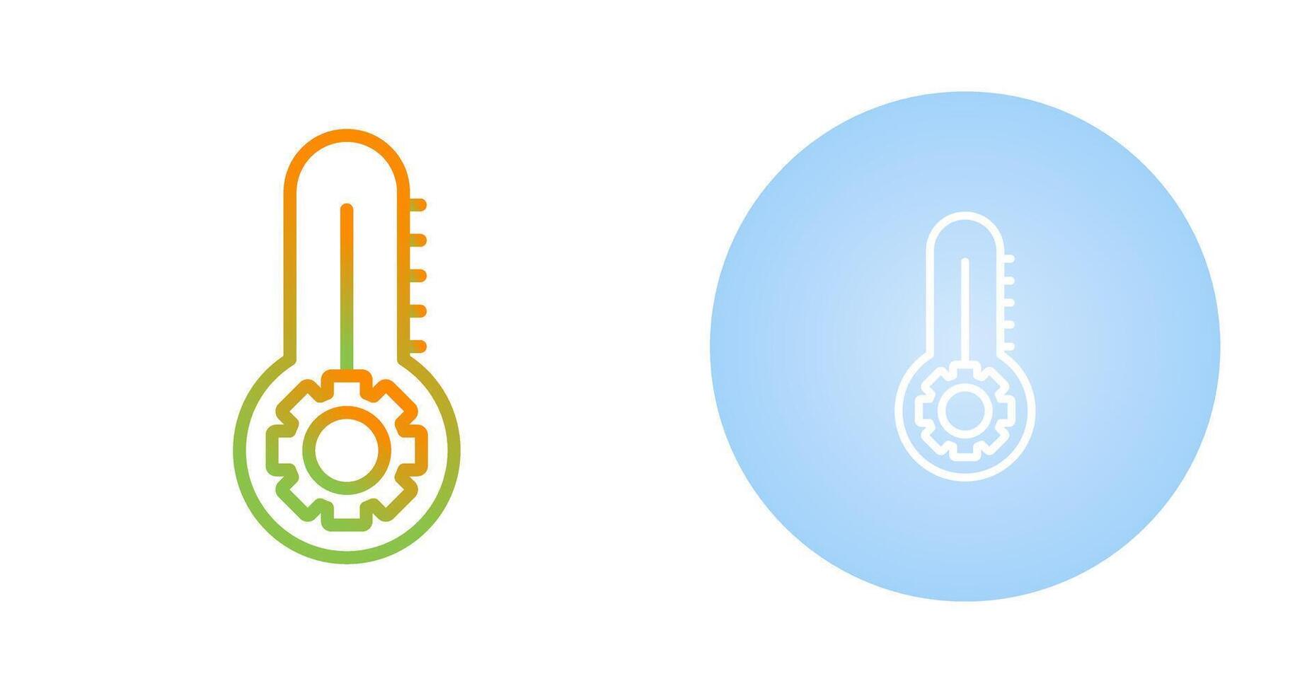 thermometer vector pictogram