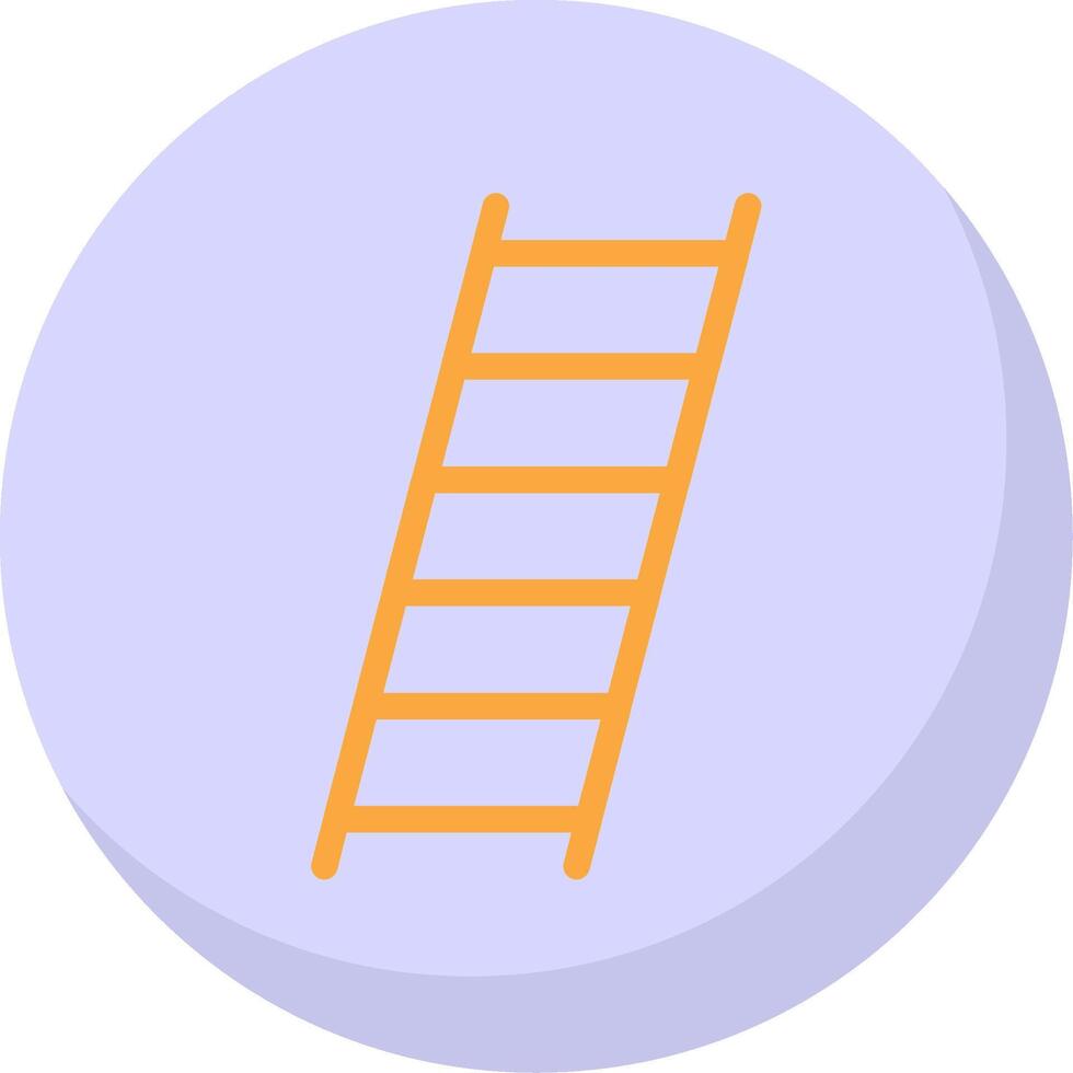 ladder vlak bubbel icoon vector