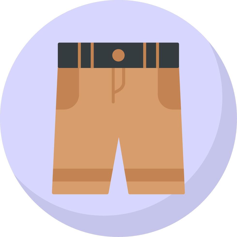 shorts vlak bubbel icoon vector