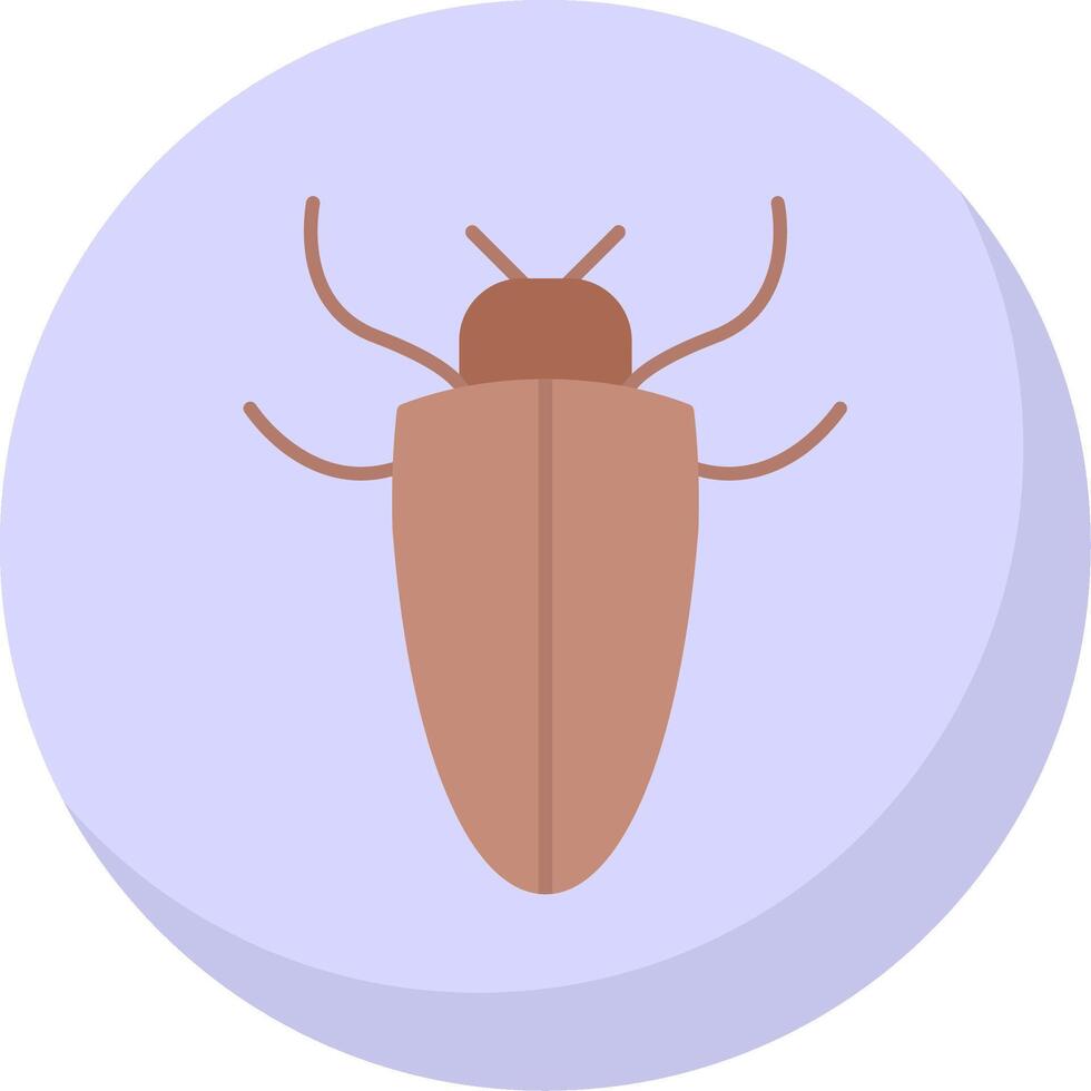 insect vlak bubbel icoon vector