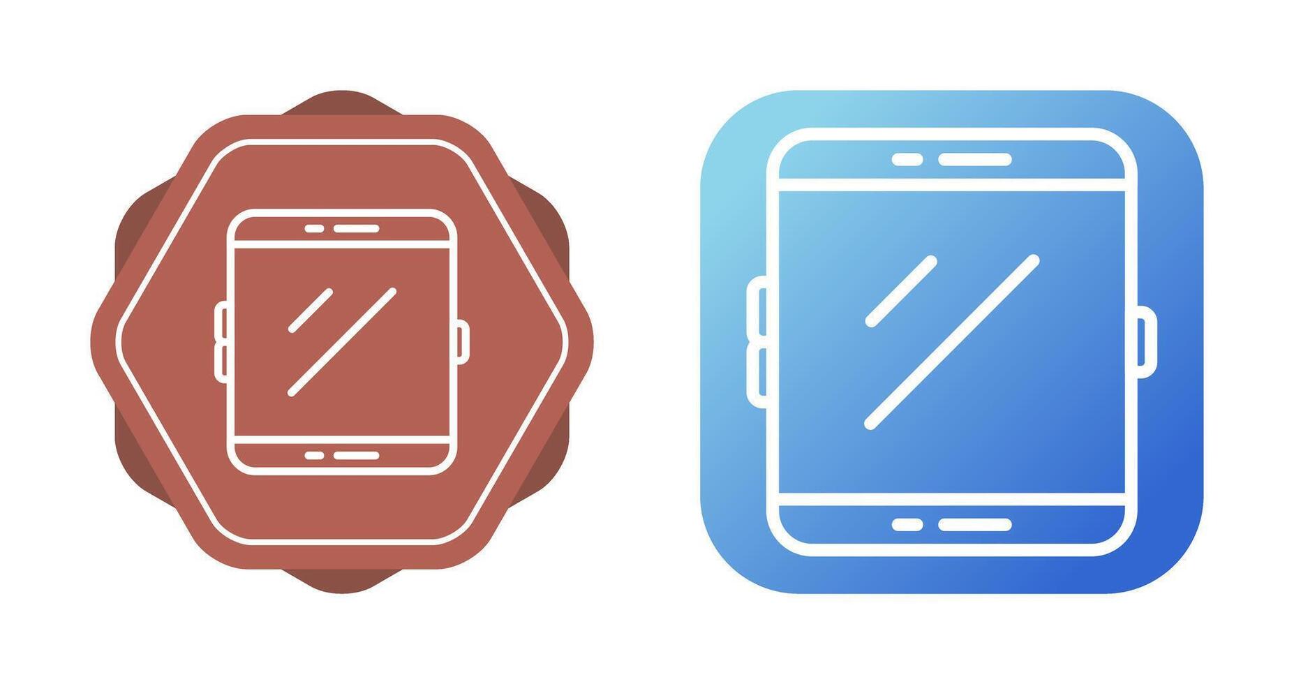 tablet vector pictogram