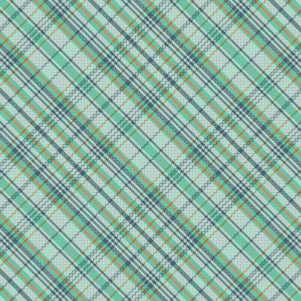 tartan geruit patroon met textuur en warme kleur. vectorillustratie. vector