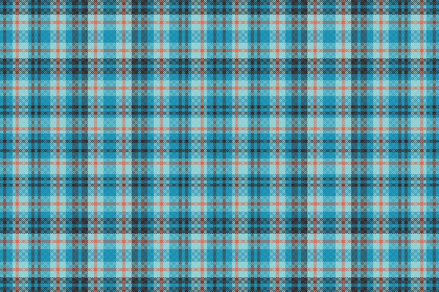 tartan geruit patroon met textuur en warme kleur. vector