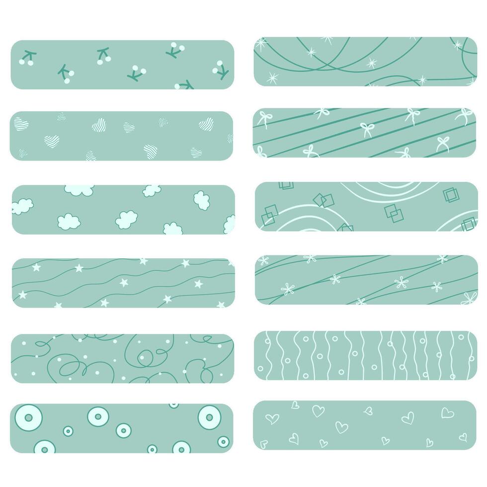 washi tape illustratie vector