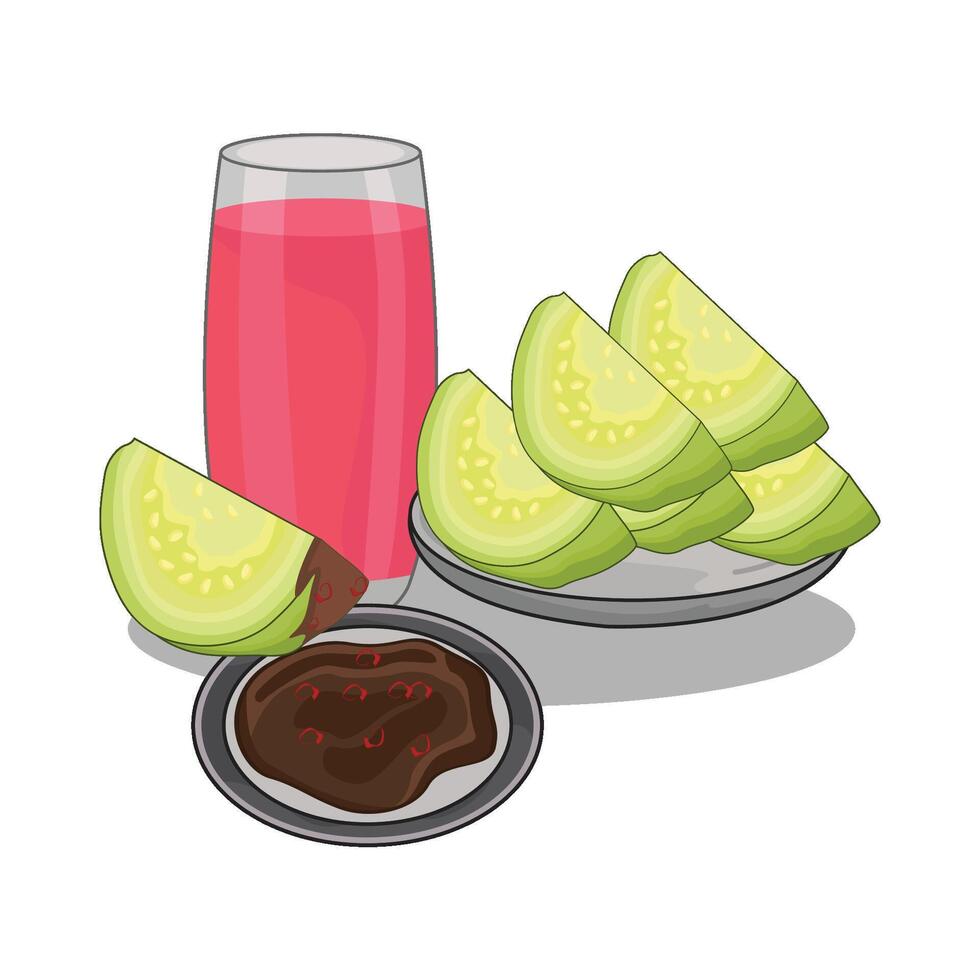 illustratie van guava vector