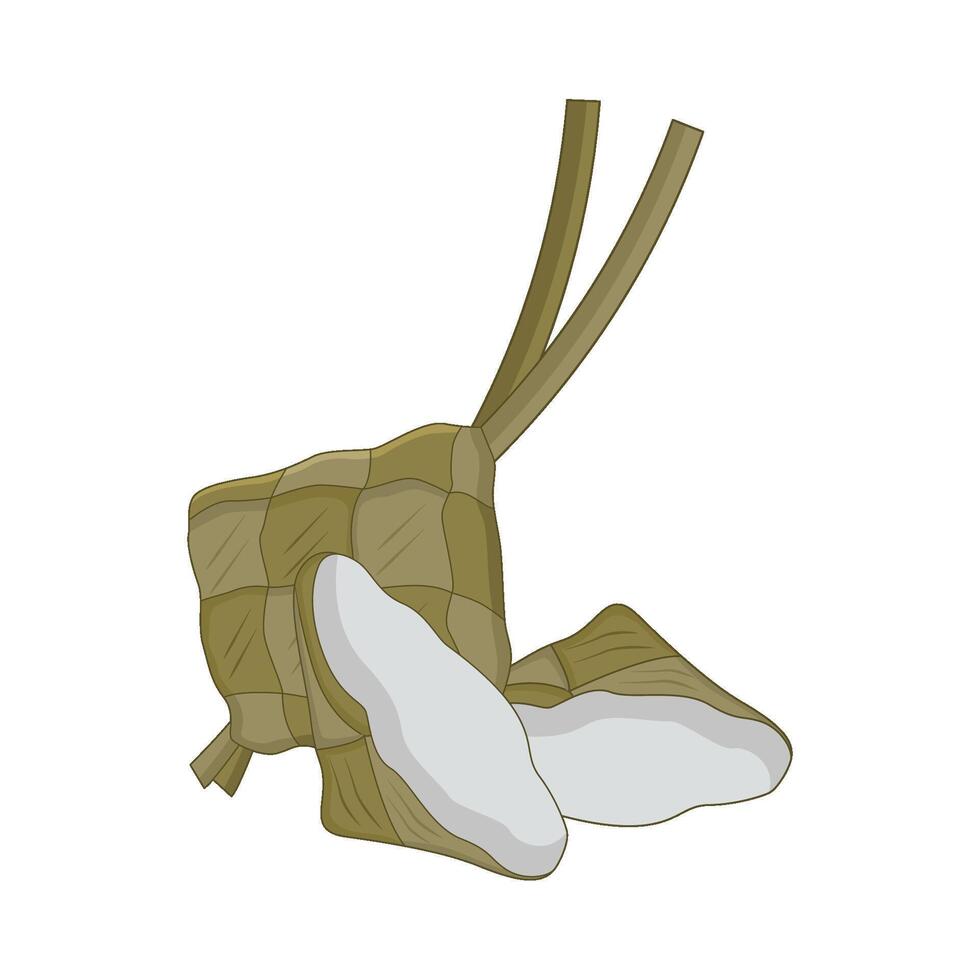illustratie van ketupat vector
