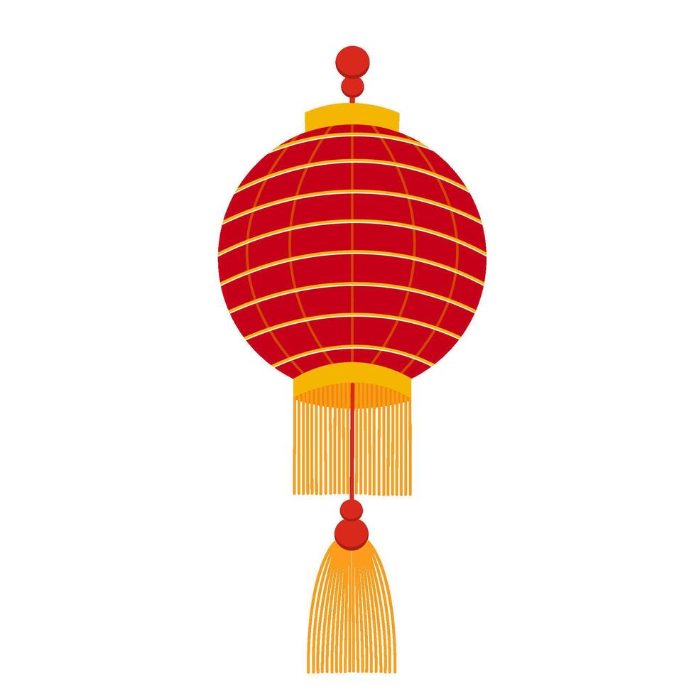 charmant Chinese lantaarn illustratie vector