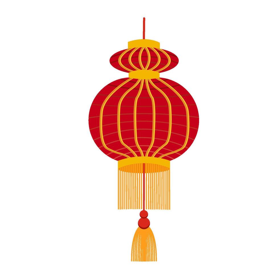 Chinese lantaarn vector illustratie