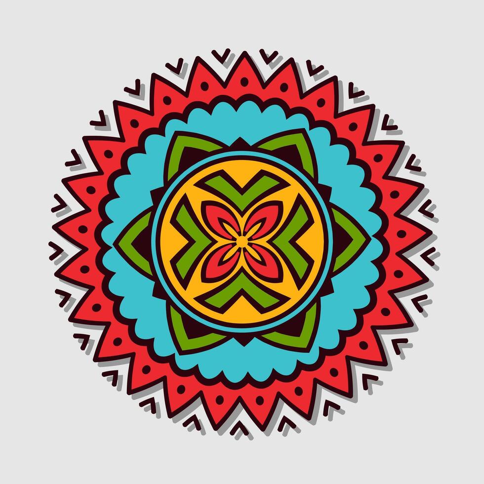 vector bloemen mandala