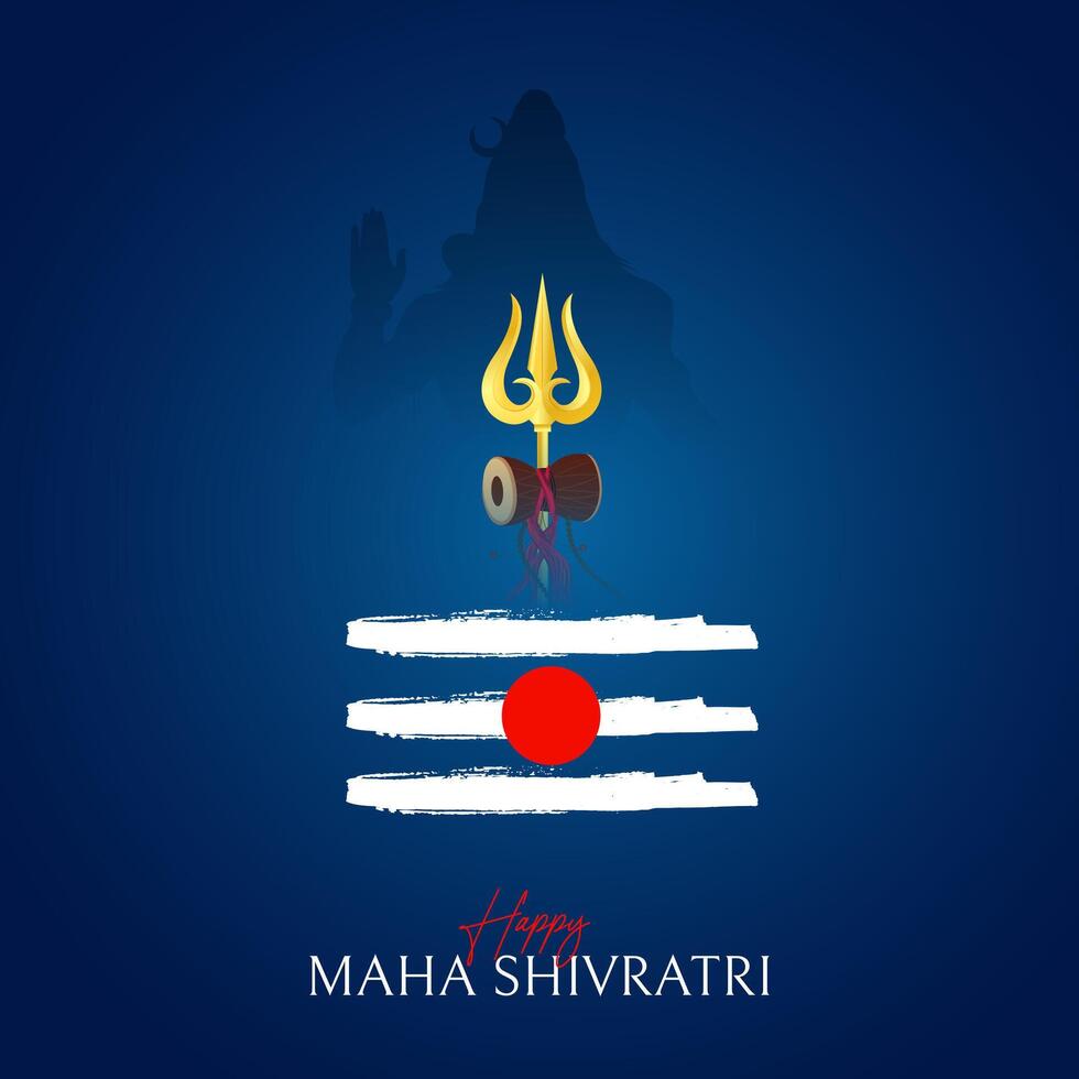 gelukkig maha shivratri maha, shivaratri wensen, gelukkig maha shivratri sociaal media post , shivratri web banier, verhaal, afdrukken vector