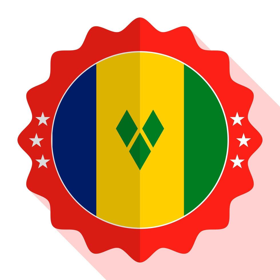 vincent en de grenadines kwaliteit embleem, label, teken, knop. vector illustratie.