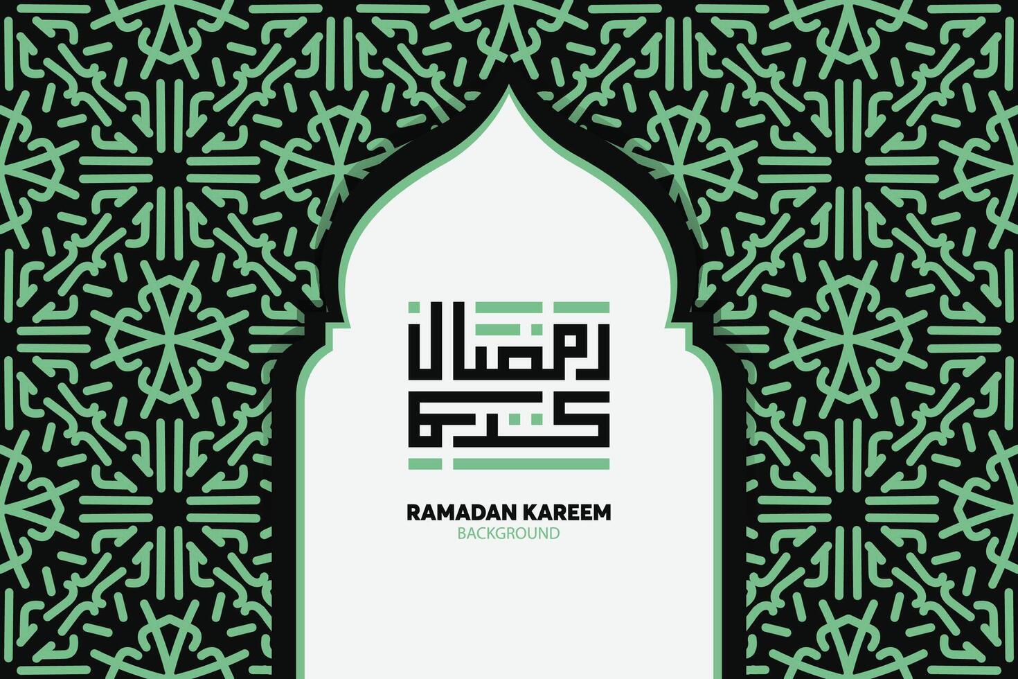 ramadan kareem arabische kalligrafie. islamitische maand ramadan in arabisch logo-groetontwerp vector