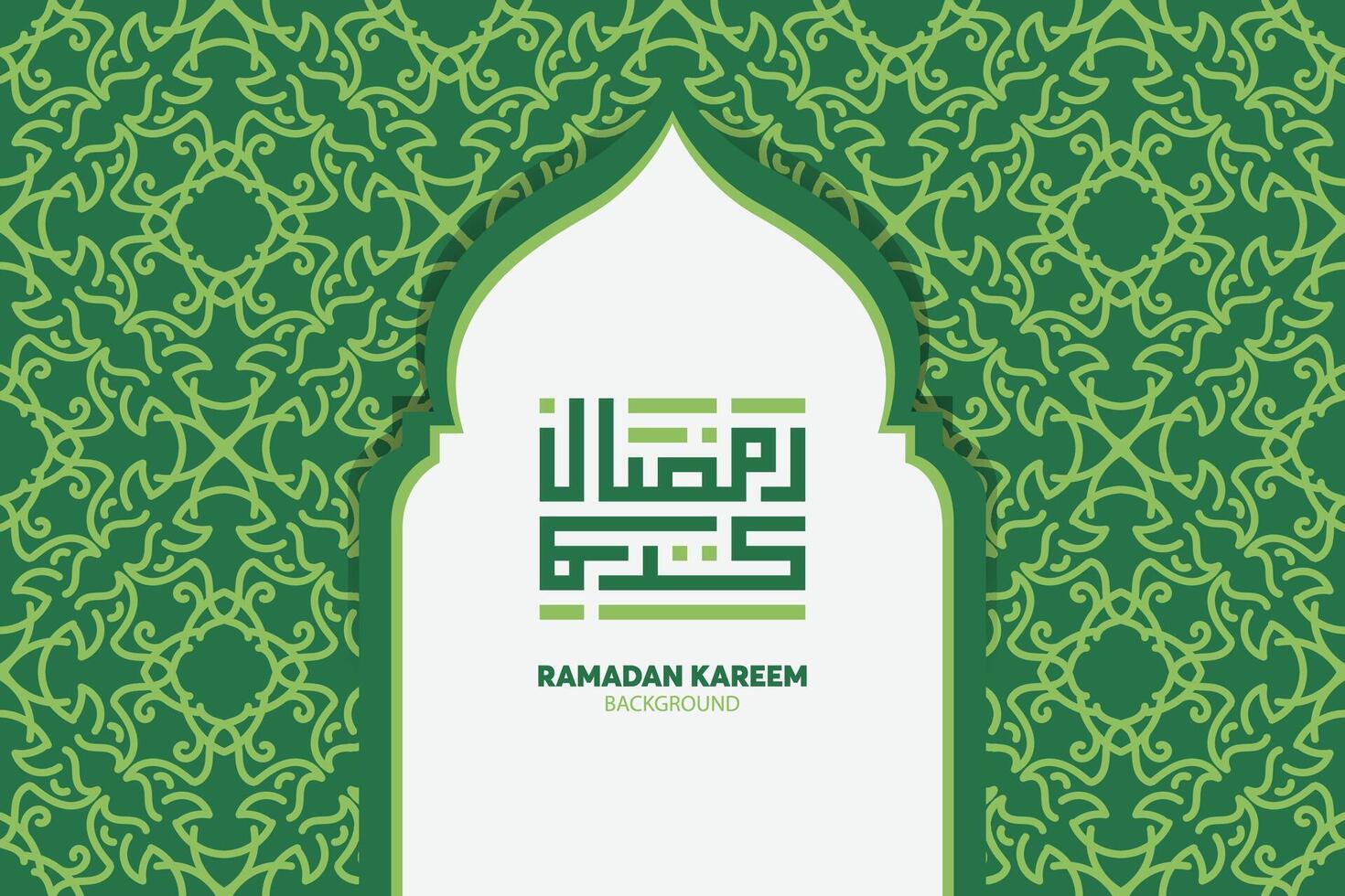 ramadan kareem arabische kalligrafie. islamitische maand ramadan in arabisch logo-groetontwerp vector