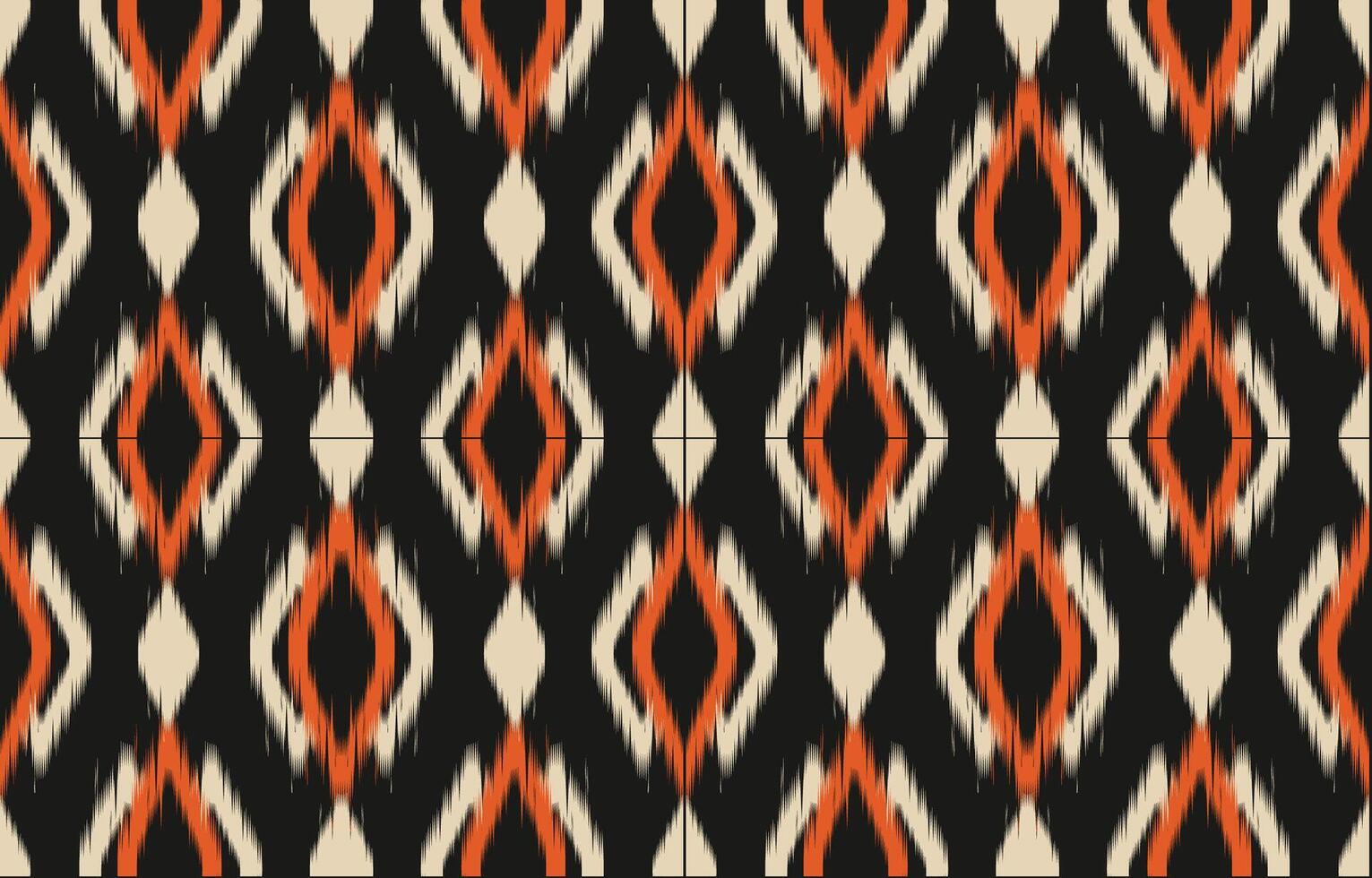 etnisch abstract ikat kunst. aztec ornament afdrukken. meetkundig etnisch patroon naadloos kleur oosters. ontwerp voor achtergrond ,gordijn, tapijt, behang, kleding, inpakken, batik, vector illustratie.