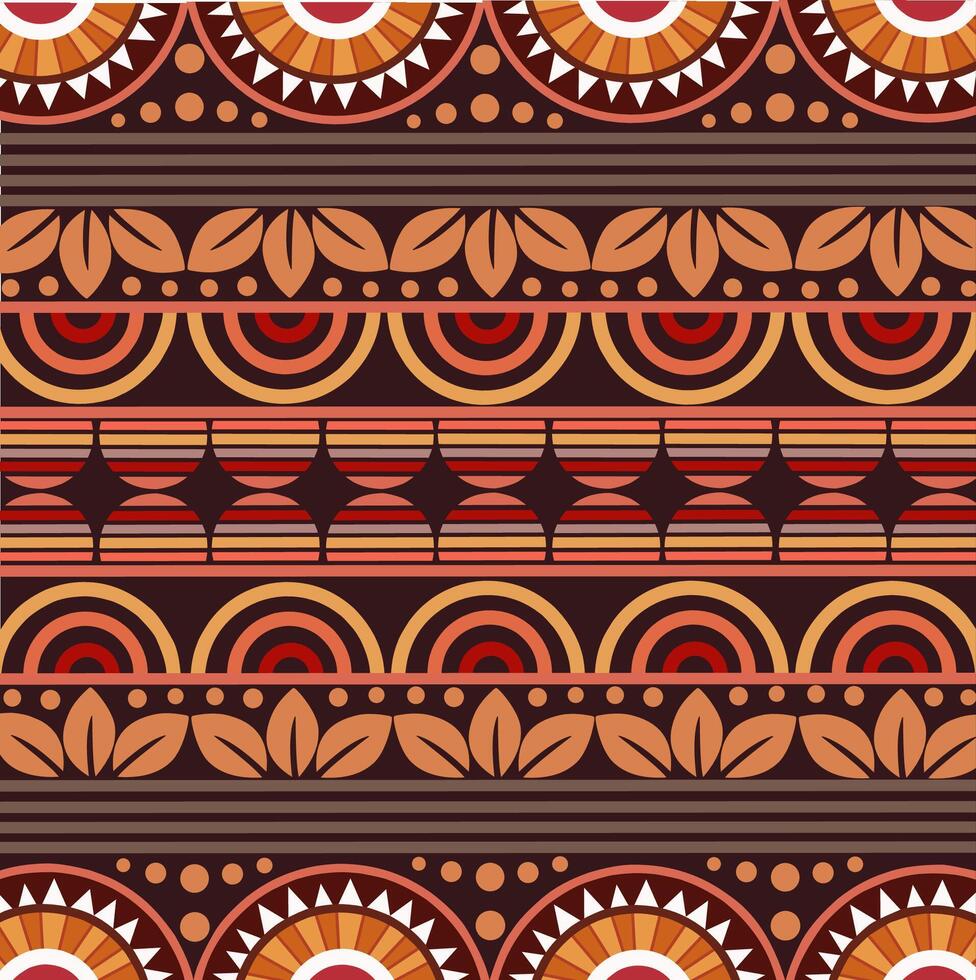 bruin batik gevormde achtergrond en behang vector