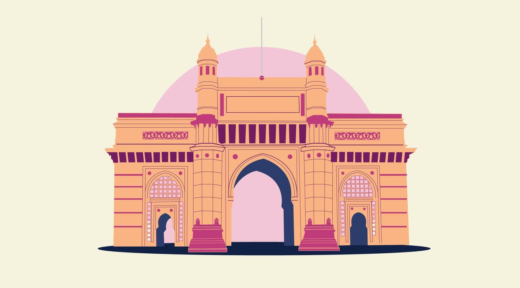 poort van india vector