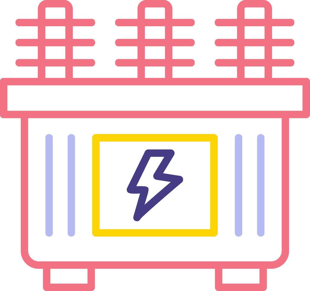 transformator vector pictogram