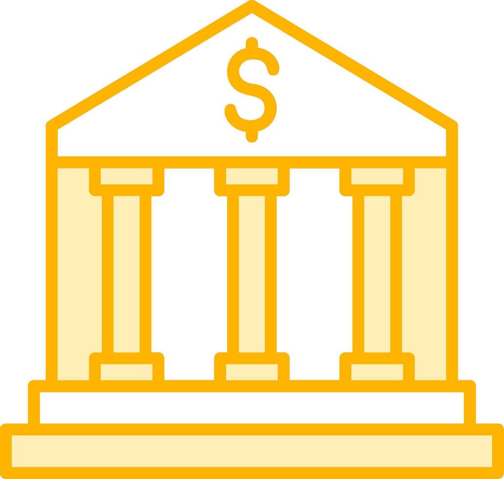 bank vector pictogram