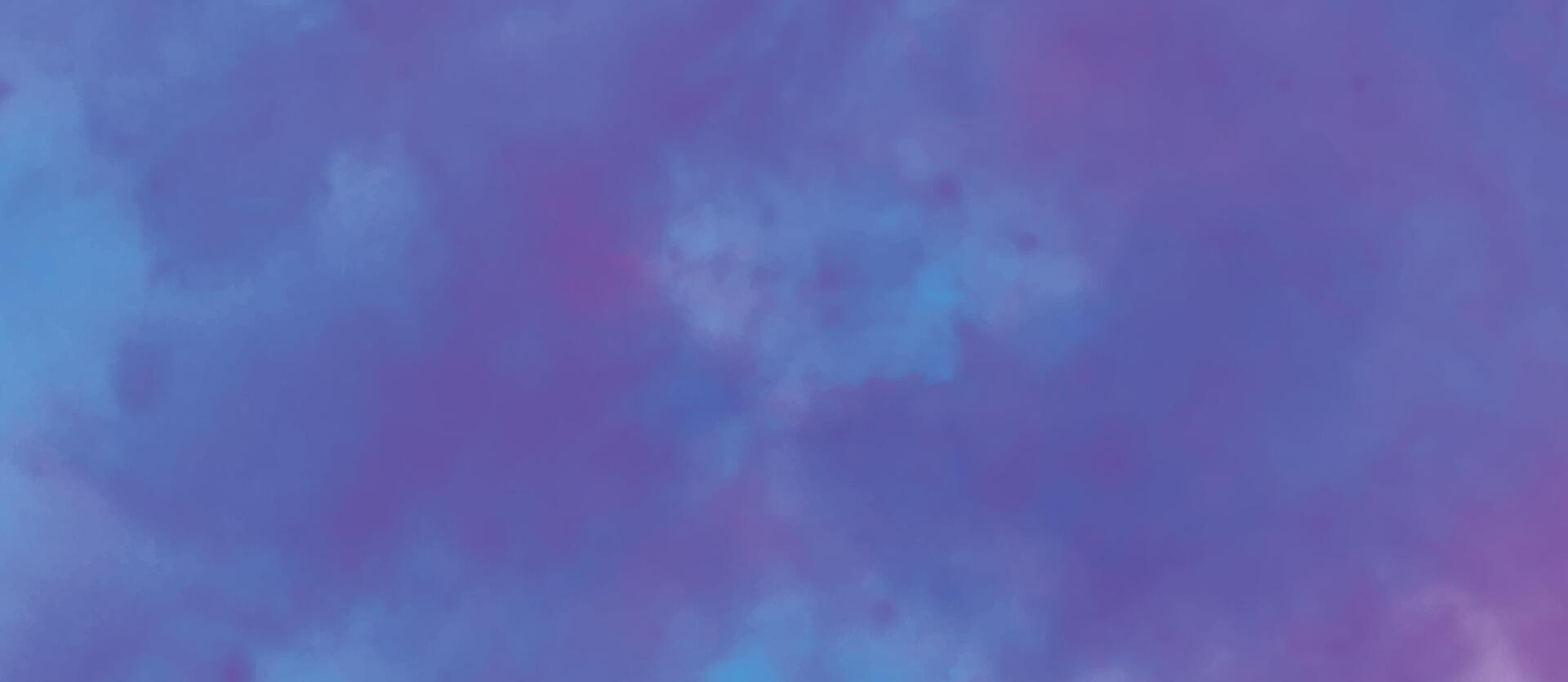 blauw Purper achtergrond. kleurrijk blauw waterverf achtergrond. abstract achtergrond met kleuren vector