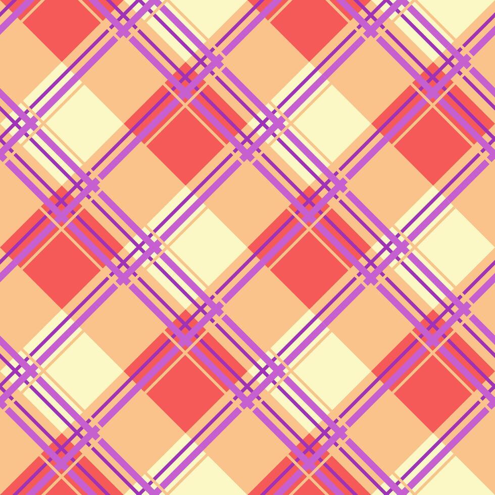 Schotse ruit plaid controleren patroon textuur. naadloos vector patroon. perfect voor textiel of afdrukken ontwerp.