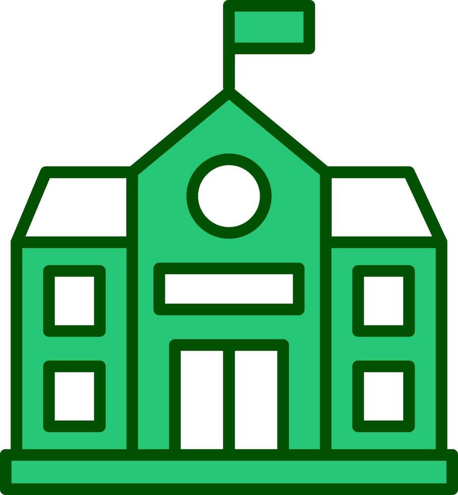 school vector pictogram