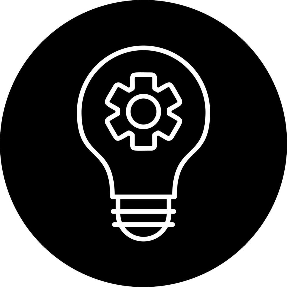 gloeilamp vector pictogram