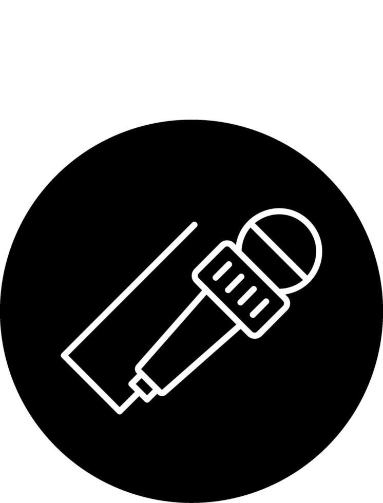 microfoon vector pictogram