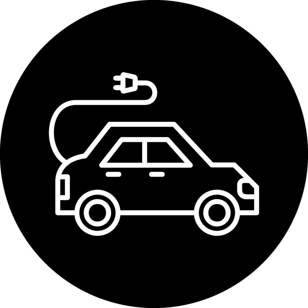 elektrische auto vector icon