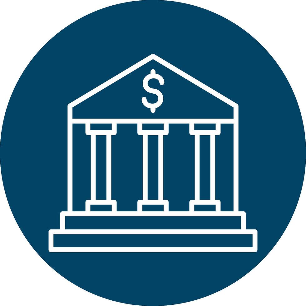 bank vector pictogram