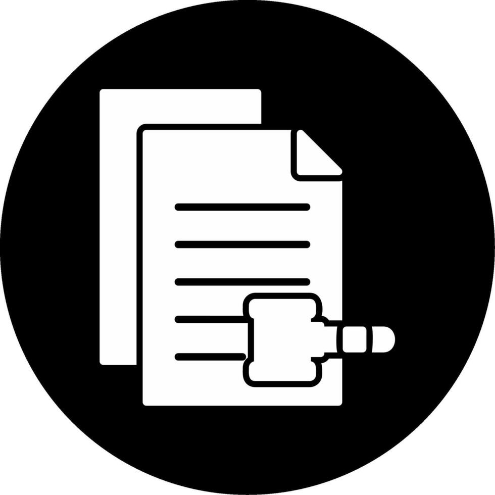 document vector pictogram