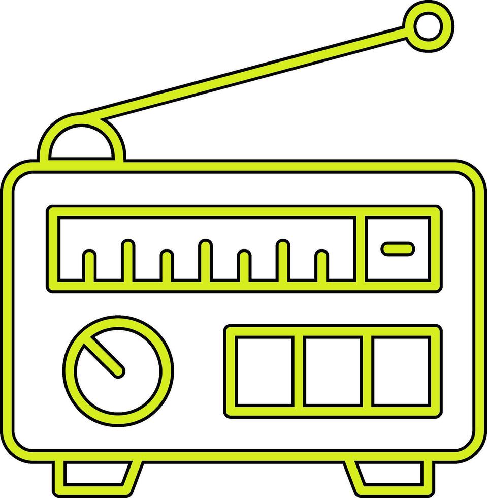 radio vector pictogram