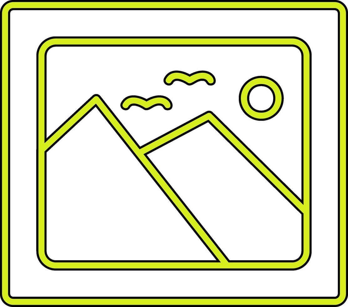 galerij vector pictogram